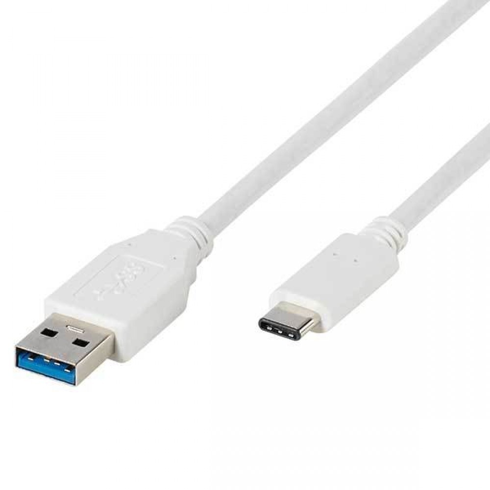 Vivanco USB-C - USB 3.0 - 1m - Vit