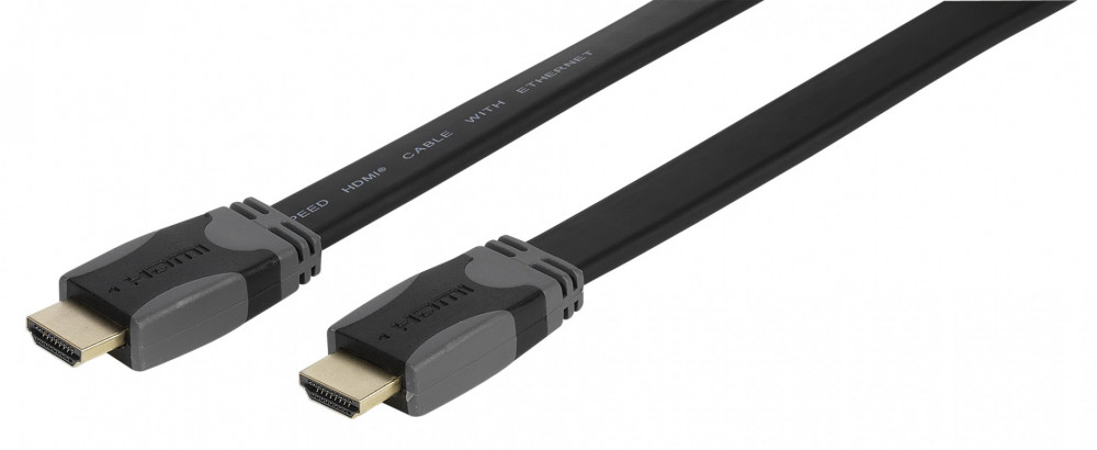Vivanco 47/10 30FG  HDMI High Speed E. kabel Platt 3m