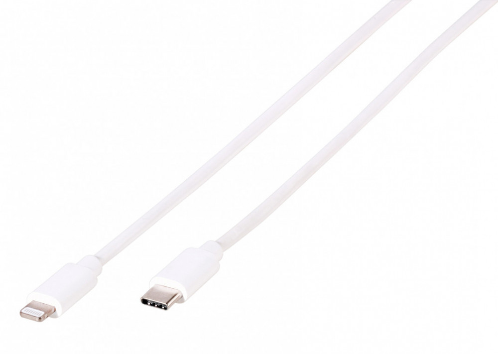 Vivanco LIGHTNVVUSBC12W USB-C Lightning kabel MFI 1,2m
