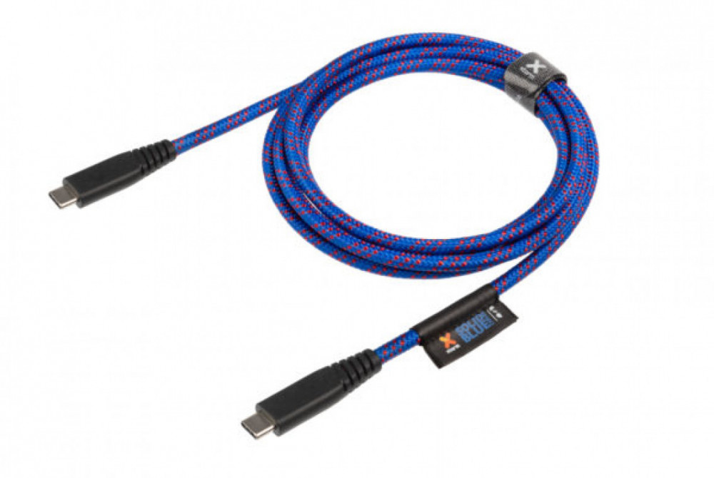 Xtorm CS033 Solid Blue USB-C - USB-C PD cable (2m)