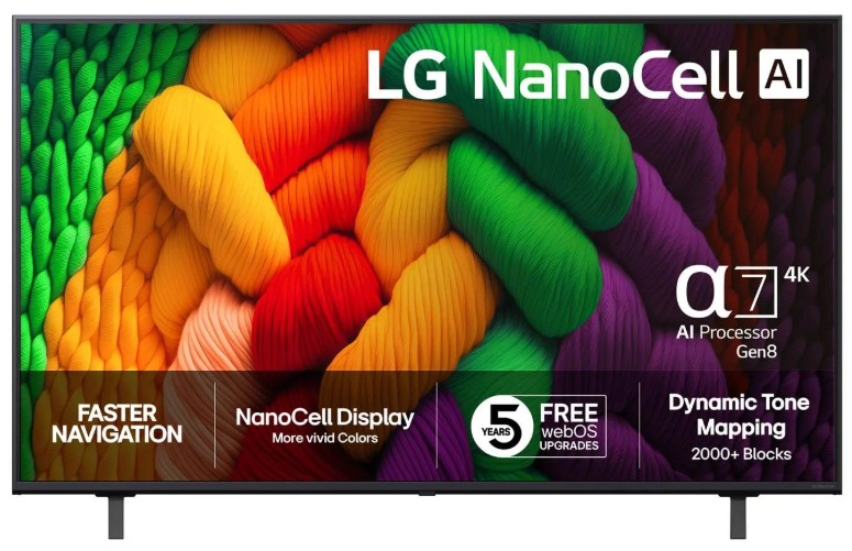 LG 50″ 4K NanoCell Smart-TV